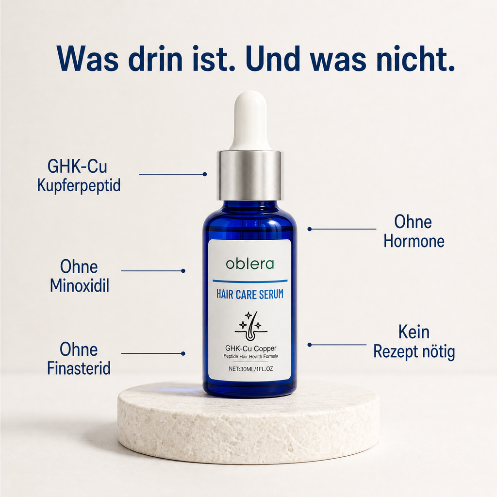 GHK-Cu Kupferpeptid, ohne Hormone, ohne Rezept